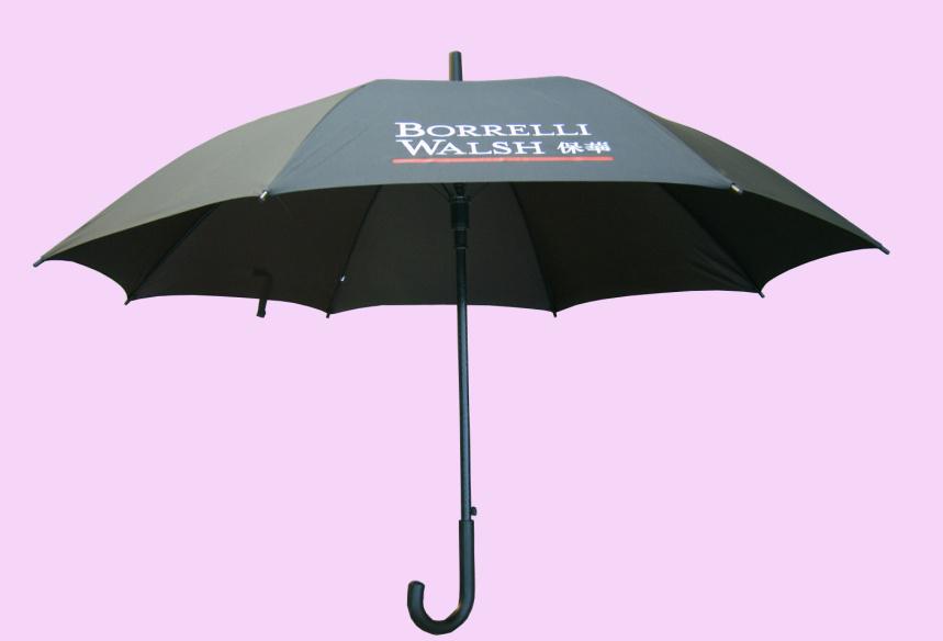 廣西南寧廣告傘批發,27寸鋁合金鋁中棒,8骨廣告雨傘定做價格