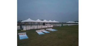 南寧廣告傘 戶外擺攤利器，遮陽避雨全能的折疊四角傘